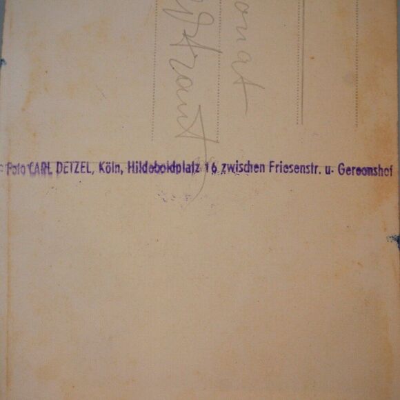 Grandma With Grandchild 2 Vintage Real Black And White Photos Koln Germany - Picture 5 of 6